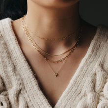 Load image into Gallery viewer, Curl Shark Tooth Necklace - 14k Yellow Gold
