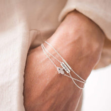 Load image into Gallery viewer, Tiny Bar Bracelet - Sterling Silver
