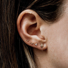 Load image into Gallery viewer, Flying Together Earrings - 14k Yellow Gold
