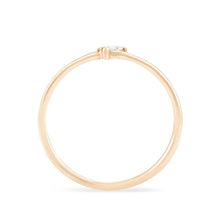 Load image into Gallery viewer, Lean On Me Ring - 14k Yellow Gold, White Diamond
