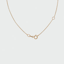 Load image into Gallery viewer, Supernova Necklace - 14k Yellow Gold, White Diamond
