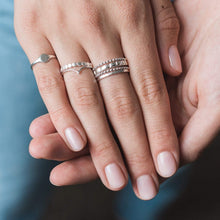 Load image into Gallery viewer, La Petite Amie Signet Ring - Sterling Silver, Engravable
