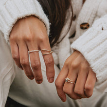Load image into Gallery viewer, Wishbone Ring - 14k Rose Gold
