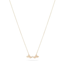 Load image into Gallery viewer, Resilience Diamond Leaf Necklace - 14k Yellow Gold, White Diamond

