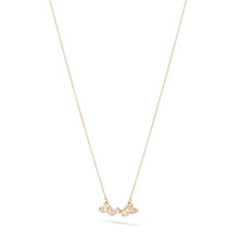 Load image into Gallery viewer, Resilience Diamond Leaf Necklace - 14k Yellow Gold, White Diamond
