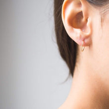 Load image into Gallery viewer, Hollow Hoops - 10k Gold
