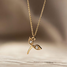 Load image into Gallery viewer, Seedling Forest Necklace - 14k Rose Gold
