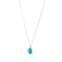 Load image into Gallery viewer, Amazonite Pendant Necklace - Sterling Silver
