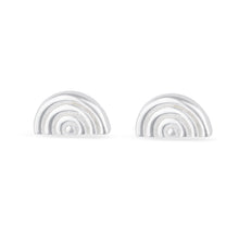 Load image into Gallery viewer, Tiny Rainbow Stud - Sterling Silver
