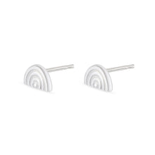 Load image into Gallery viewer, Tiny Rainbow Stud - Sterling Silver
