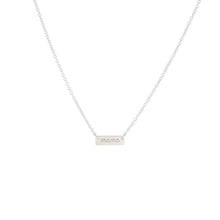 Load image into Gallery viewer, mama necklace sterling silver
