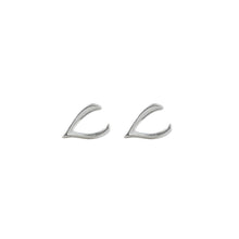 Load image into Gallery viewer, Sterling Silver Wishbone Earrings
