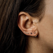 Load image into Gallery viewer, Little Crescent Moon Ear Jacket - 10k Rose Gold
