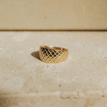 Load image into Gallery viewer, Snakeskin Revival Band - 14K Yellow Gold
